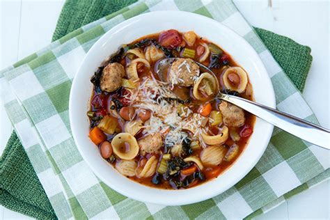 meatball-minestrone-soup-italian-food-forever image