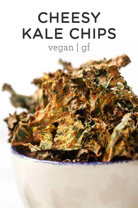 how-to-make-cheesy-kale-chips-vegan-gluten-free image