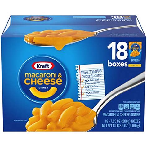 kraft-macaroni-cheese-725-ounces-18-ct image