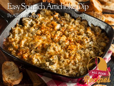 easy-spinach-artichoke-dip-allfoodrecipes image