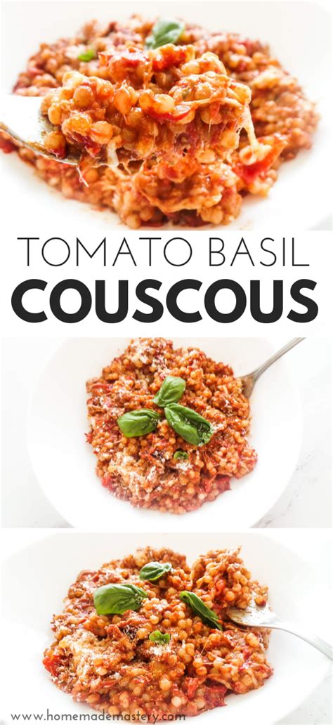 healthy-one-pan-couscous-with-garlic-tomato-and-basil image
