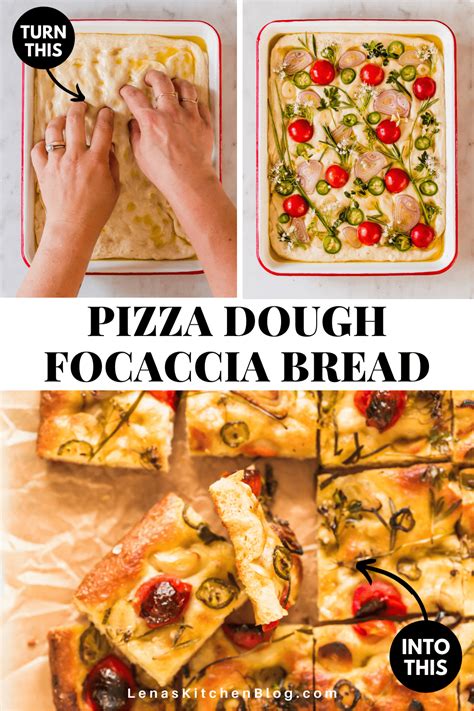 pizza-dough-focaccia-bread-lenas-kitchen image
