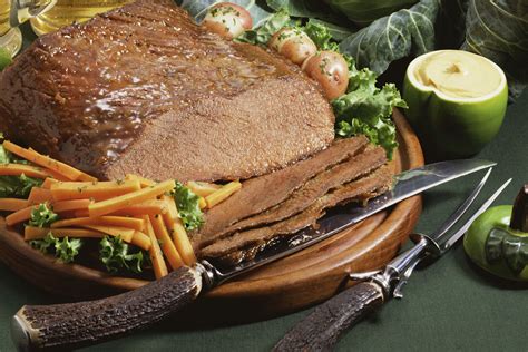 corned-beef-with-brown-sugar-and-mustard-sauce image