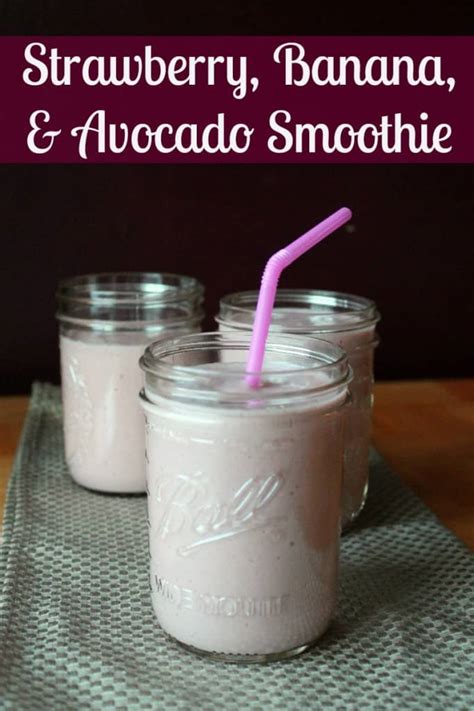 strawberry-avocado-smoothie-organize-yourself-skinny image
