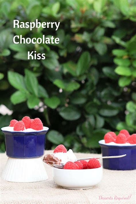 raspberry-chocolate-kiss-desserts-required image