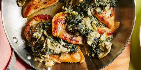 spinach-artichoke-chicken-recipe-eatingwell image