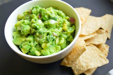 easy-five-minute-guacamole-recipe-inspired image