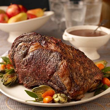 herb-seasoned-rib-roast-with-red-wine-pan-sauce-beef image