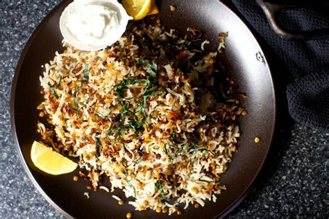 stuck-pot-rice-with-lentils-and-yogurt-smitten-kitchen image