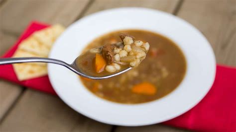 homemade-beef-barley-soup-easy-recipe-the-black image