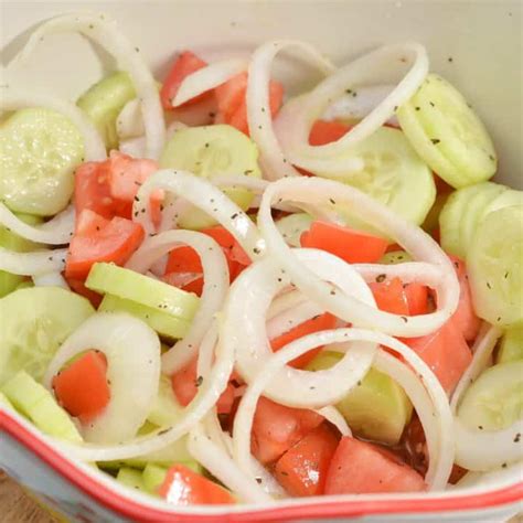 marinated-cucumbers-onions-and-tomatoes-sweet image