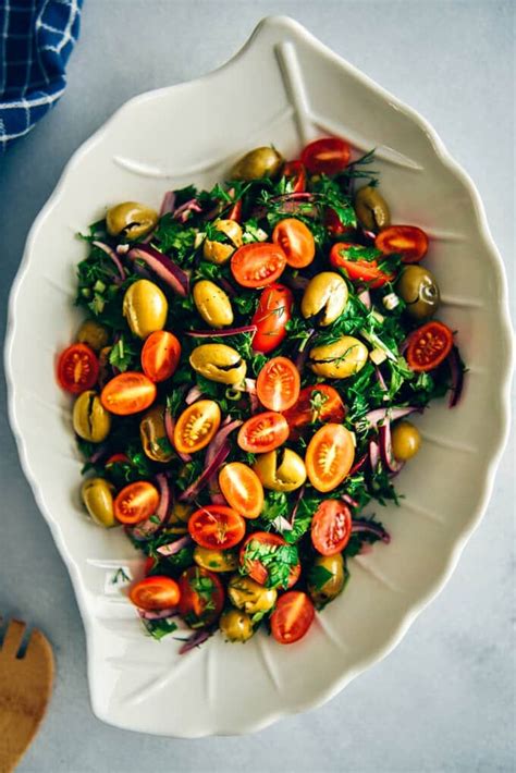 green-olive-salad-give image