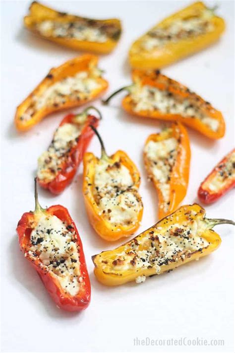 goat-cheese-mini-stuffed-peppers-the-decorated-cookie image