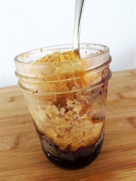 berry-cobbler-in-a-jar-recipe-my-frugal-home image