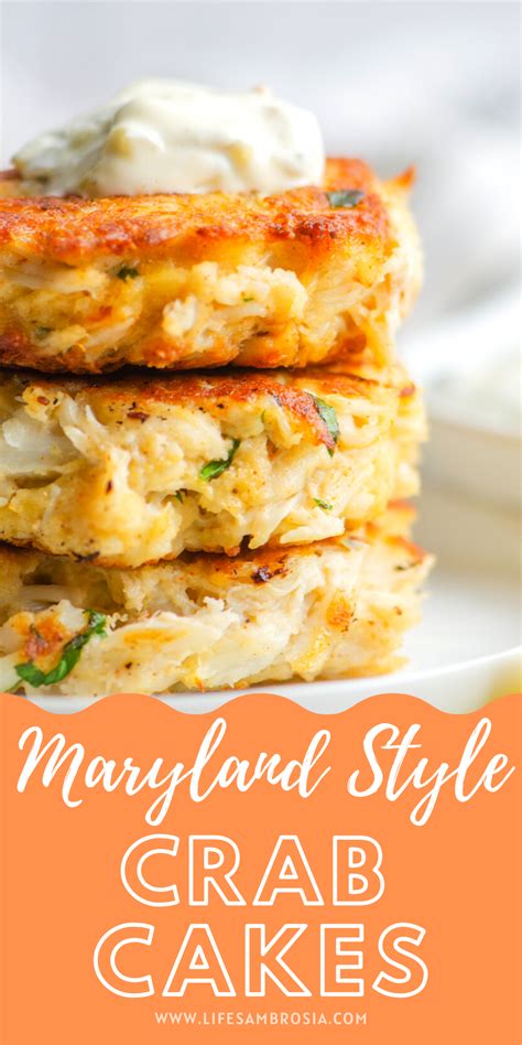 maryland-crab-cakes-with-little-filler-lifes-ambrosia image
