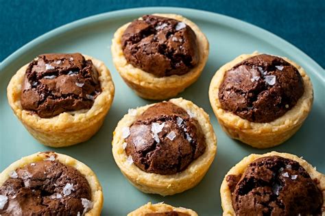 chocolate-tassies-recipe-combines-the-best-of-brownies image