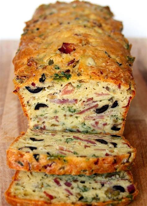 recipe-olive-bacon-and-cheese-bread-eatwell101 image