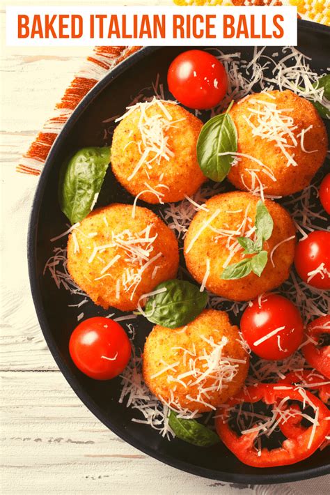 baked-italian-rice-balls-easy-baked-arancini-from-your-oven image
