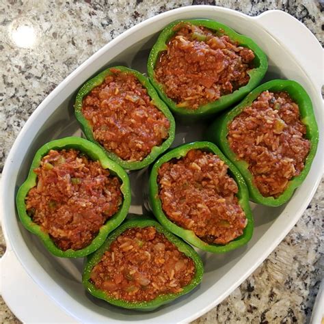 brown-rice-stuffed-peppers-clean-food-crush image