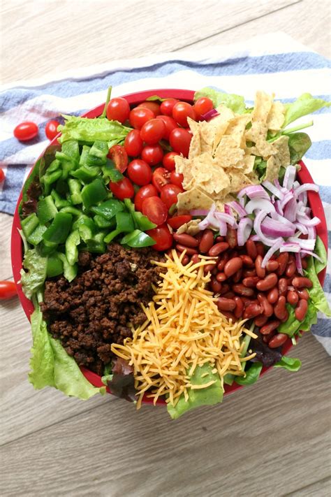 classic-taco-salad-aka-potluck-taco-salad-chocolate image