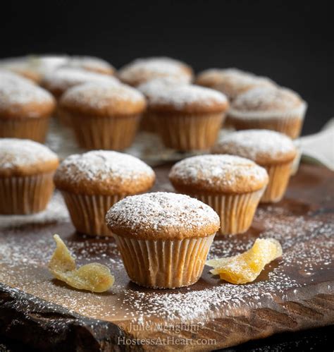 crystallized-ginger-spice-mini-muffins-hostess-at-heart image
