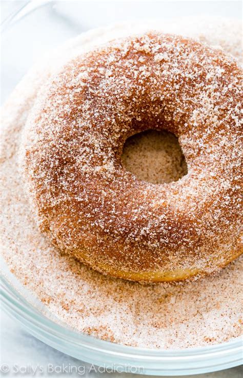 baked-cinnamon-sugar-donuts-sallys-baking-addiction image