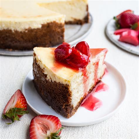 lemon-cheesecake-with-gingersnap-crust-basics image