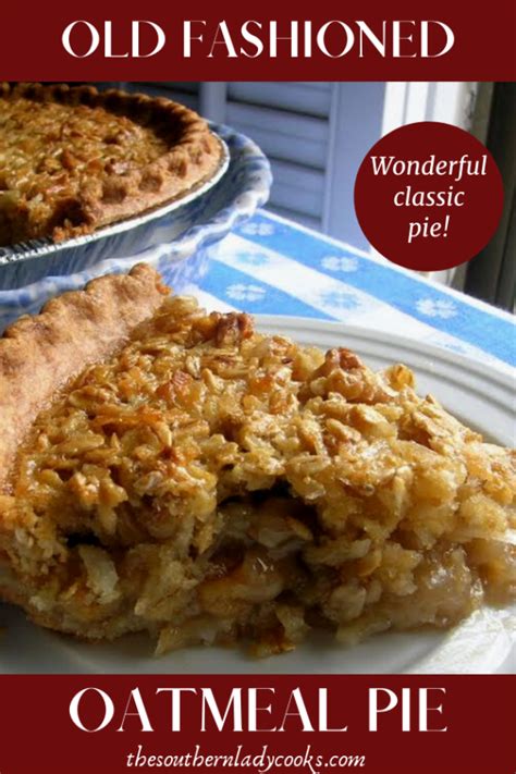 oatmeal-pie-the-southern-lady-cooks-old image