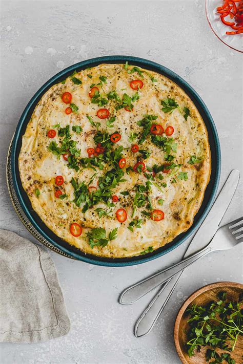 leek-frittata-recipe-with-parmesan-cheese image