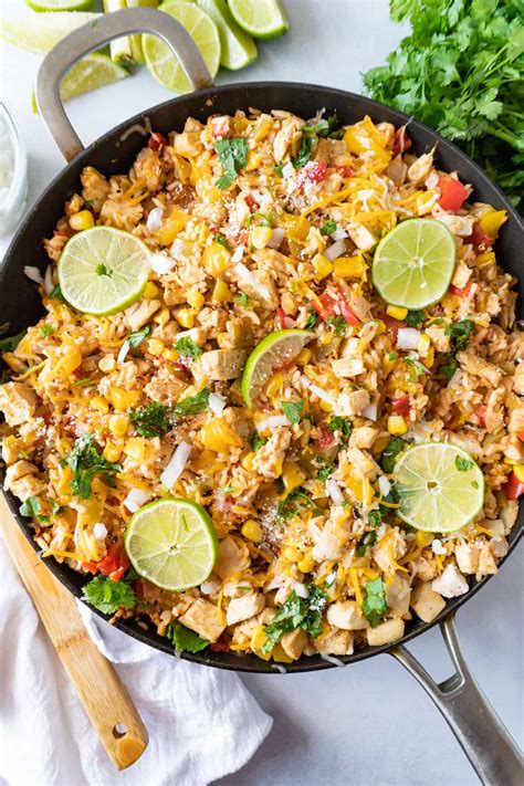 the-best-southwest-chicken-rice-one-pan-30-min image