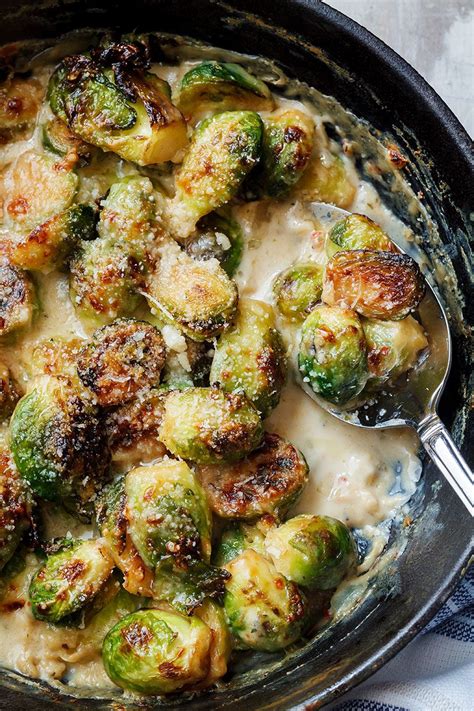 creamy-brussels-sprouts-gratin-recipe-eatwell101 image