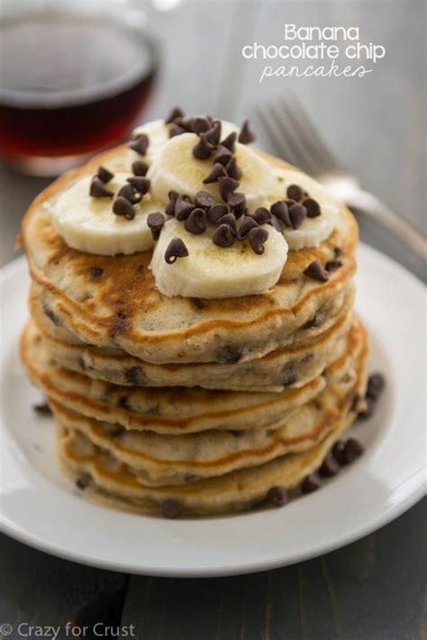 banana-chocolate-chip-pancakes-crazy-for-crust image