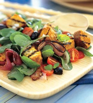 grilled-cornbread-salad-with-red-onions-arugula-and image
