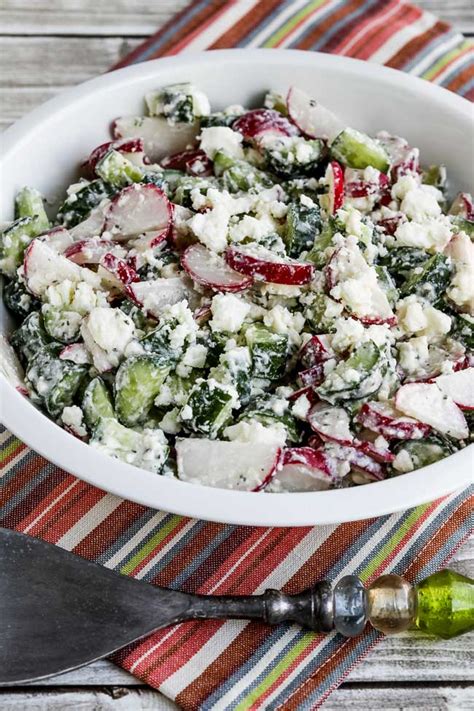 cucumber-radish-salad-with-feta-dressing-kalyns-kitchen image