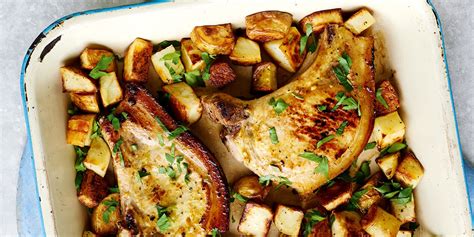 one-pot-roast-pork-chops-with-fennel-and-potatoes image