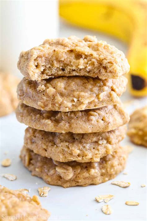 chewy-banana-oatmeal-cookies image