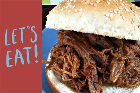 bbq-crock-pot-shredded-beef-merry-about-town image