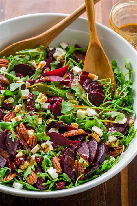 beet-salad-with-arugula-and-balsamic-vinaigrette image