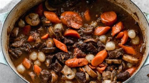 beef-bourguignon-french-beef-stew-with-wine image