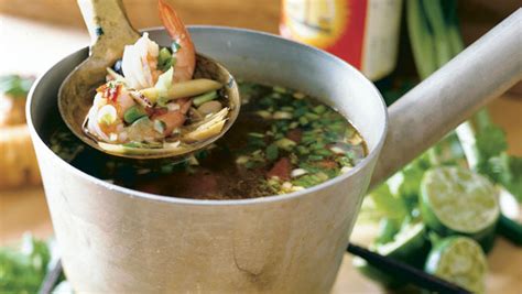 thai-hot-sour-shrimp-soup-recipe-finecooking image