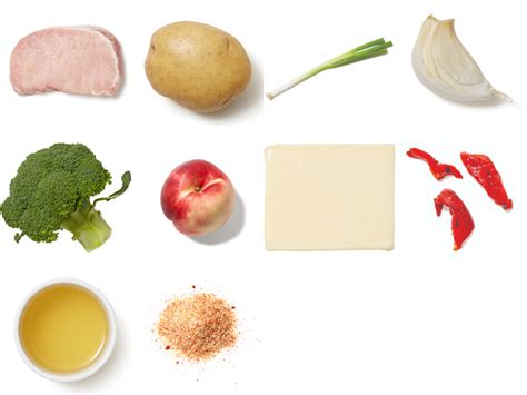 seared-pork-chops-nectarine-salsa-blue-apron image