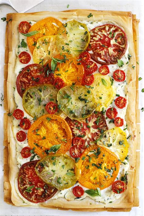 tomato-ricotta-phyllo-tart-girl-versus-dough image