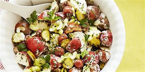 how-to-make-dill-pickle-potato-salad-country-living image