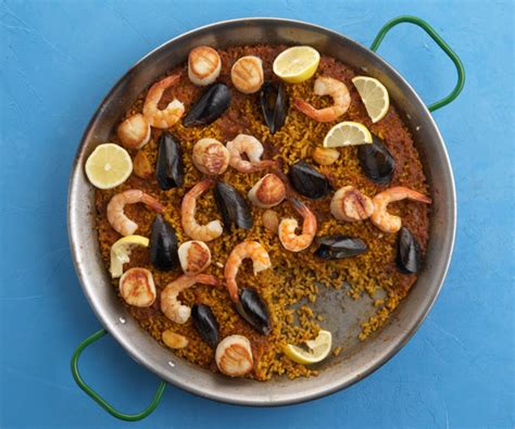 classic-seafood-paella-recipe-finecooking image