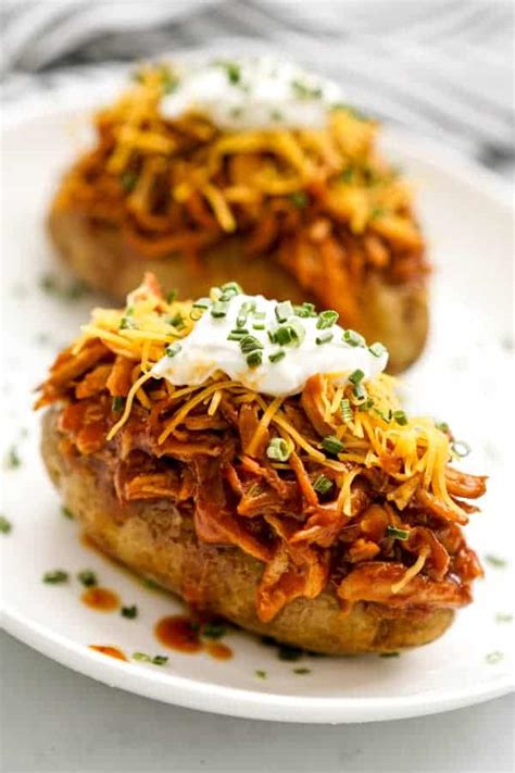 bbq-chicken-baked-potato-slow-cooker-joyous-apron image