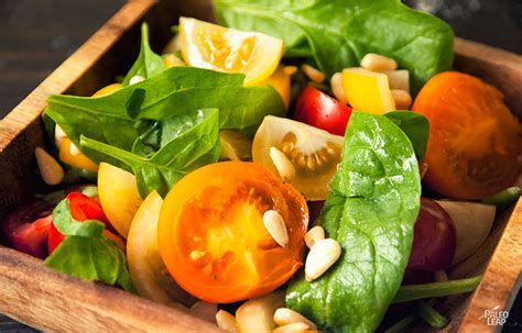 tomato-and-spinach-salad-paleo-leap image