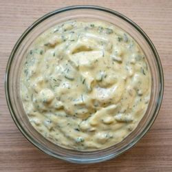 homemade-tartar-sauce-without-relish-or-pickle image