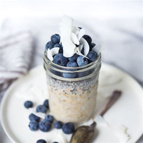 blueberry-banana-overnight-oats-eatingwell image