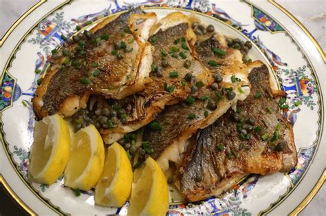 pan-seared-fish-filets-with-lemon-caper-sauce-edible image