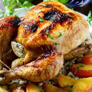 apple-cider-glazed-roasted-chicken-spicy-southern image